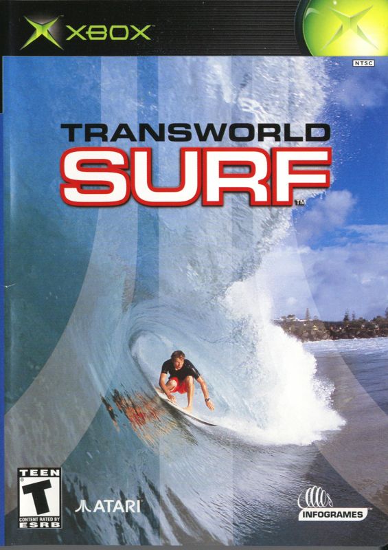 Transworld Surf box art for Xbox